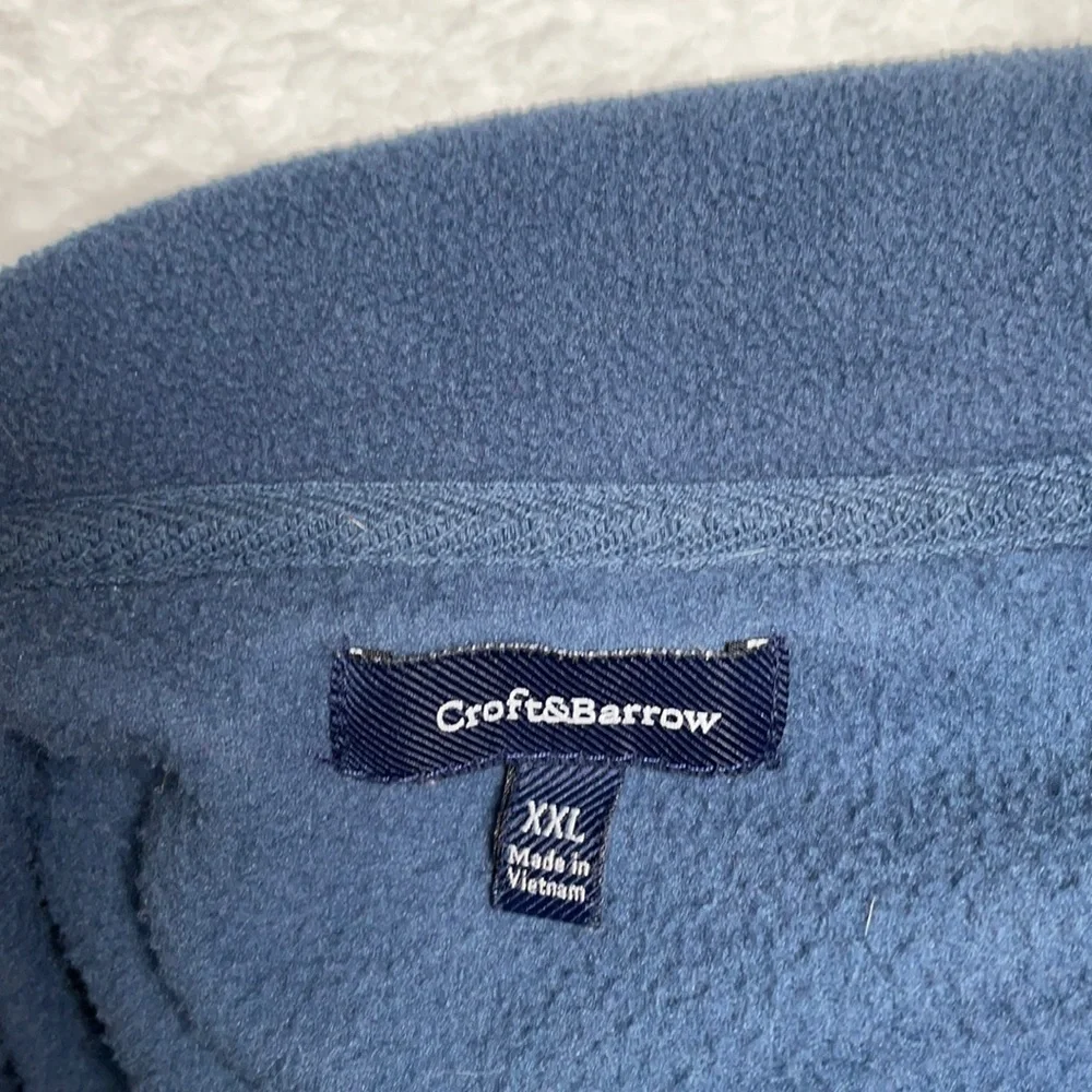 CROFT & Barrow Men’s Fleece XXL Vest